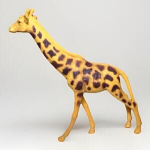 Giraffe Animal Figure Safari Zoo Wildlife Plastic Toy Realistic 8 Inches